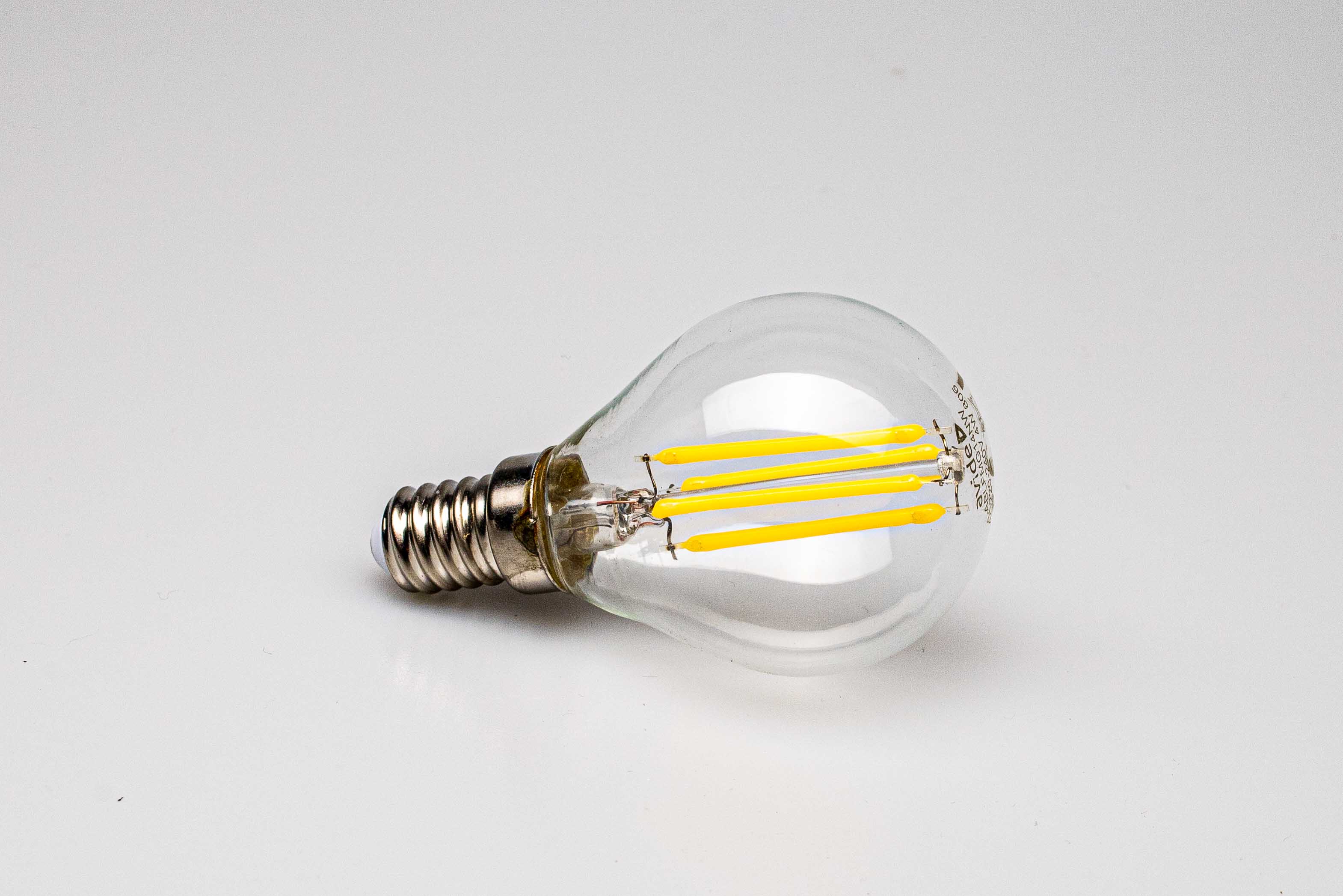 Avide Dekoračná LED žiarovka E27 4W 4000K filament mini