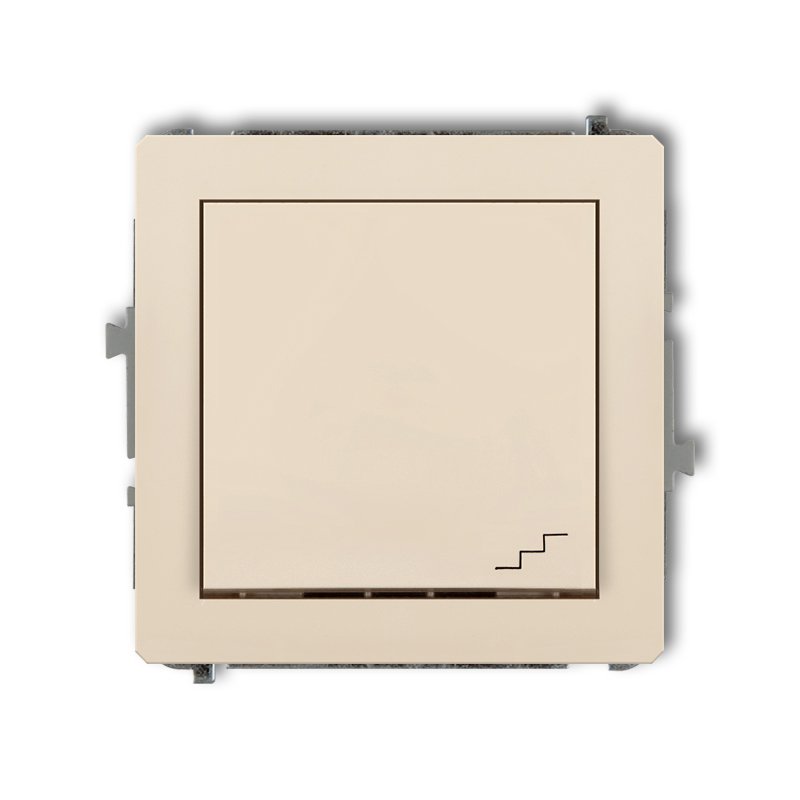 Vypínač č.6 DECO béžový 1DWP-3 649