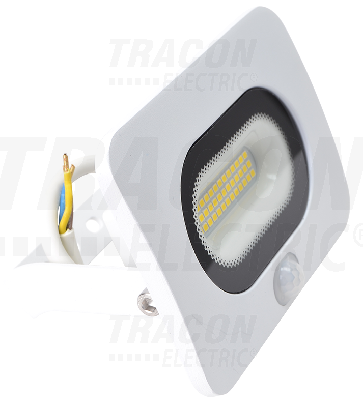 Reflektor SMD LED 20W so senzorom pohybu biely 4000K IP65 RSMDLFM20