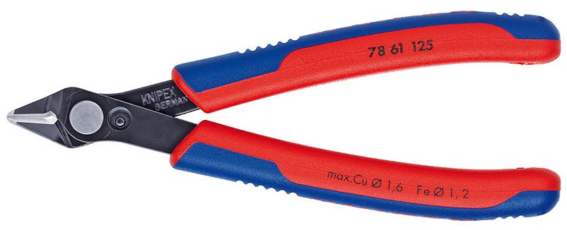 Electronic Super Knips kliešte 125mm na jemnú mechaniku 7861125 KNIPEX