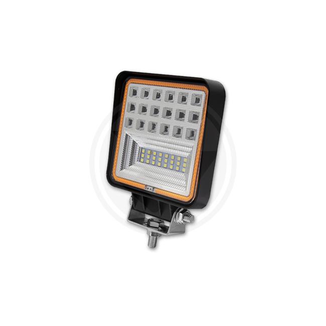 Pracovné prídavné svetlo na traktory/stroje so smerovkou 126W 10-60V IP67 PL5047
