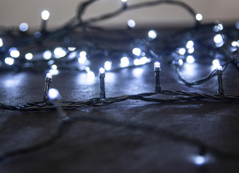Vianočná svetelná reťaz 3+14m 560 LED 6500K IP44 8090729A