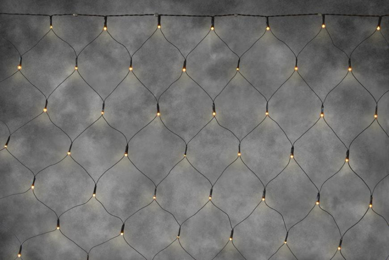 Vianočná svetelná sieť reťaz 200x100cm 160 LED 3000K IP44 8090267A