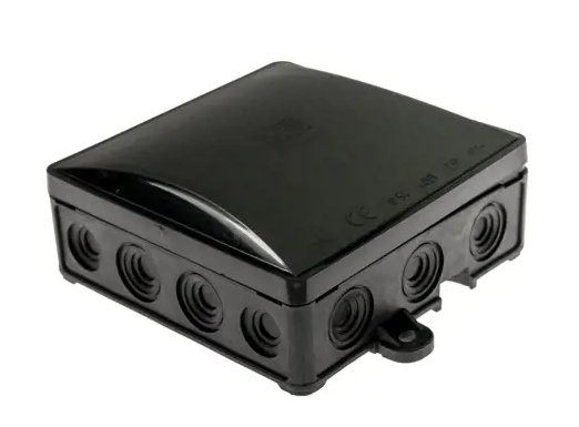 Pawbol Prázdna nadomietková krabica čierna 90x90x40 mm IP54 A.0064C