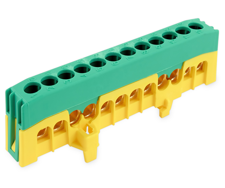 1-pólový rozbočovací krytý mostík 12x16mm PE12-F2