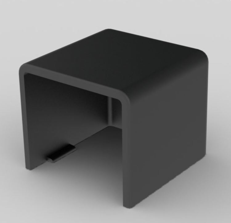 Koncový kryt na UV lištu 20x20mm 8621_FB