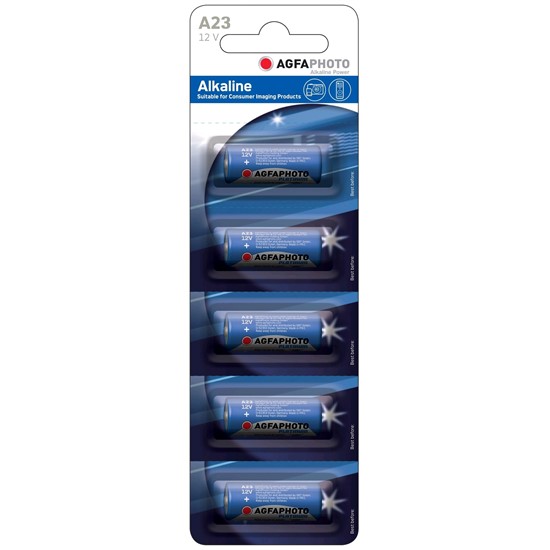 Alkalická batéria 12V LR23A 23A pre autokľúče, diaľkové ovládače, brány AGFAPHOTO