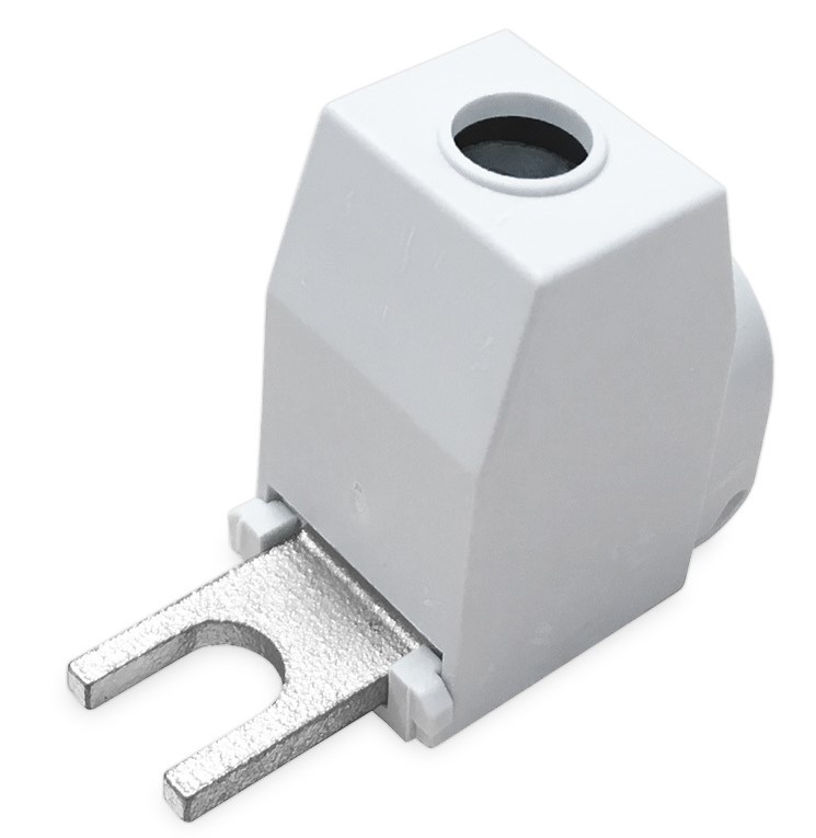 Pripojovacia svorka izolovaná 50mm² vidlička krátka AS/50-GN POLLMANN