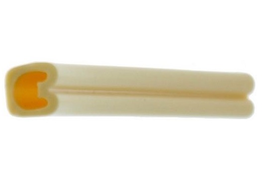 Popisná bužírka na vodiče žltá ø2,5-4mm² 1450