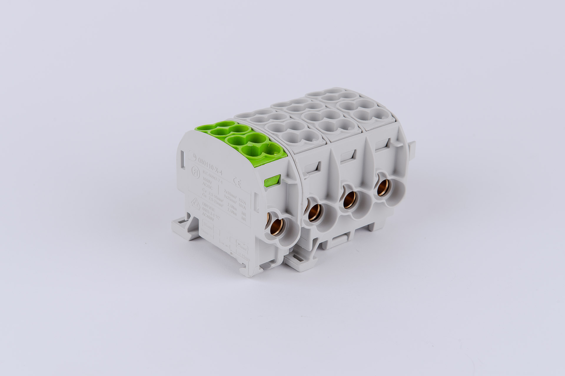 Rozbočovacia krytá svorka 4P 8x25 -> 8x16 HLAK25/4 C PE3L HORA