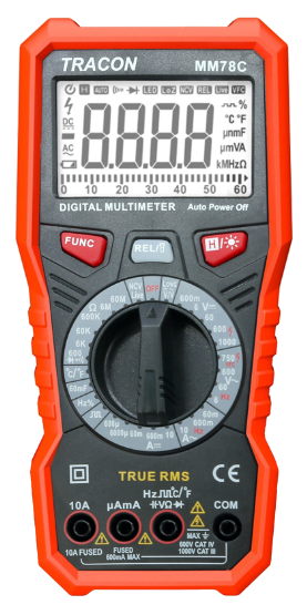 Multimeter digitálny ACV DCV ACA DCA OHM MM78C