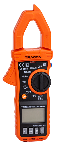 Multimeter digitálny kliešťový TRMS DCV ACV DCA OHM LF588D