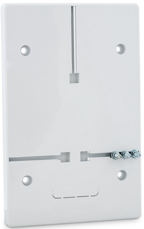 Elektromerová doska do rozvádzačov 240x154x12mm T-1F-b/z-12