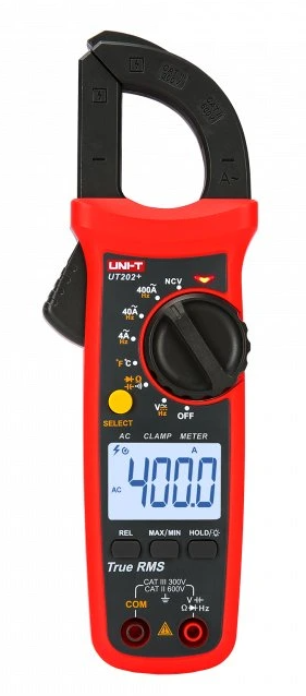 Multimeter digitálny kliešťový UT202+ UNIT