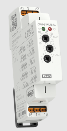 Multifunkčné časové relé 12-240V AC/DC CRM-91H-SL