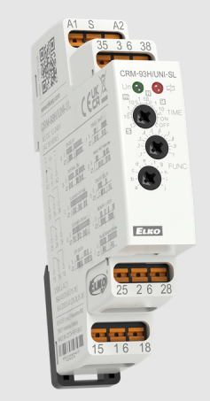 Multifunkčné časové relé 12-240V AC/DC CRM-93H-SL