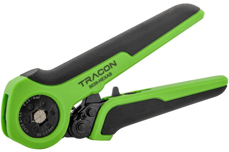 Lisovacie kliešte k izolovaným a neizolovaným dutinkám a dvojdutinkám 6-hran 0,25-6mm² 9039-HEXAB