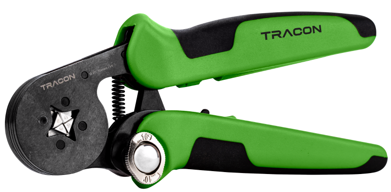 Lisovacie kliešte k izolovaným a neizolovaným dutinkám a dvojdutinkám 4-hran 0,25-16mm² 9039-1016