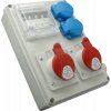 ROS-I 1603 Rozvodnica zásuvková istená 5P 1x16A 1x32A 2x230V SEZ DK