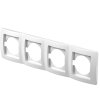 4-rámček TEM EKONOMIK vodorovný biely OE40PW-U