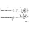PV 17-4 podpera do drevených konštrukcií 140/200 f312626 ZIN