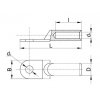 Káblové oko hliníkové 70mm2 lisovacie neizolované M12 AS70-12