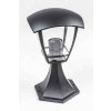 Stojaca záhradná lampa NIKO 30cm 1xE27 čierna IP44 PL5085