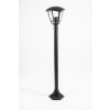Stojaca záhradná lampa NIKO 100cm 1xE27 čierna IP44 PL5252