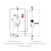 Zvodič prepätia typ 1+2+3 12,5 kA 1P+NPE DS132VGS-230/G Citel