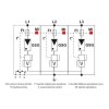 Zvodič prepätia typ 1+2+3 12,5 kA 3P DS133VGS-230 Citel