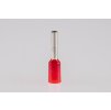 Červená izolovaná lisovacia dutinka L=14,6mm 1x1mm E09