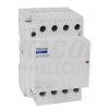 Modulárny stykač 3modul 3P/4P 63A 230V 2xNO+2xNC 230V AC SHK4-63V22