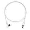 Koaxiálny kábel 3m účastnícka šnúra biela SSN1203E