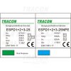 Zvodič prepätia AC typ T1+T2+T3 25kA 1+1P ESPD1+2+3-25-1+1P