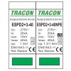 Zvodič prepätia AC typ T2+T3 40kA 3+1P ESPD2+3-40-3+1P