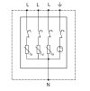 Zvodič prepätia AC typ T2+T3 40kA 3+1P ESPD2+3-40-3+1P