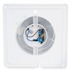 Ventilátor domový 90m3/h 100KMTB časový spínač 4 funkcie guličkové ložisko zapojenie