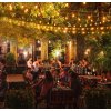 Záhradná girlanda záves LED 20m 40xE27 ST14 IP44 PL0457-9