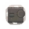 Termostat s vnútorným senzorom Simon54 PREMIUM/NATURE SS hnedý DRT10W.02/46