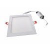 SATEN LED panel štvorcový zapustený 6W 4000K biely ELW-062