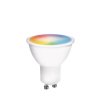 RGB LED smart wifi žiarovka stmievateľná 5W GU10 3000-6500K WZ326