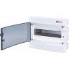 ECM12PT bytová rozvodnica 1x12 modul podomietková priehľadné dvierka IP40 001101011 ETI
