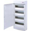 ECT48PO bytová rozvodnica 48 (4x12) modul nadomietková biele dvierka IP40 001101021 ETI