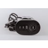 Presnosná stolová 3-zásuvka 3x230 + USB-A+C 2m čierna PP105C-PD20-B SOLIGHT