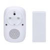Bezdrôtový zvonček so zásuvkou biely dosah 250m 1L71 SOLIGHT