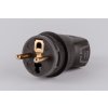 Priama vidlica gumová spojovacia 16A 250V čierna IP44 050445 LEGRAND