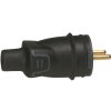Priama vidlica gumová spojovacia 16A 250V čierna IP44 050445 LEGRAND