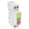 Modulárna kontrolka LED 230V AC žltá/zelená/červená SLJL-AC230-SZP