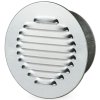 Hliníková vetracia mriežka s nadstavcom okrúhla ø100 MVMO 100BVS ZN