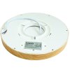 LED panel okrúhly na povrch 18W 100lm/W nastaviteľná farba svetla 3000-4000-6500K svetlé drevo L244518
